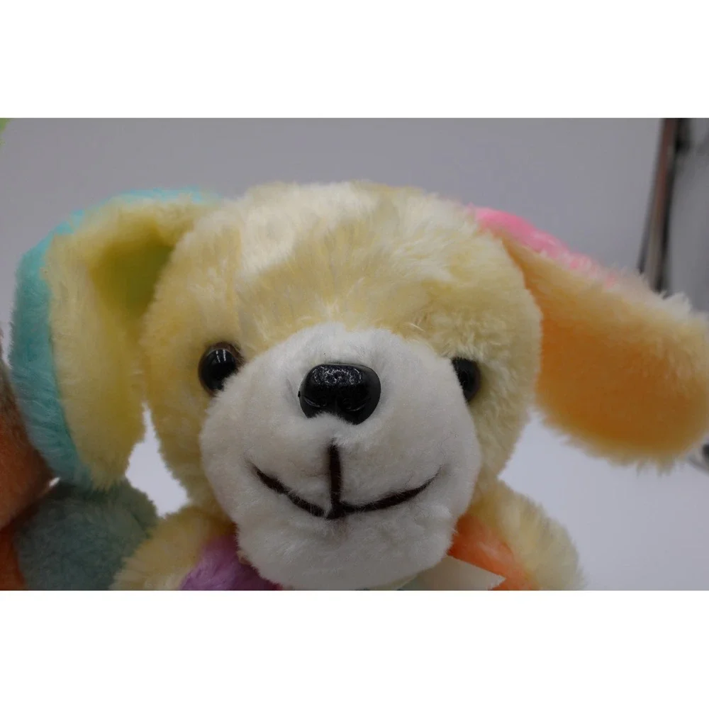 Easter Unlimited Plush Commonwealth Multicolor Bunny & Puppy Pastel Vintage
